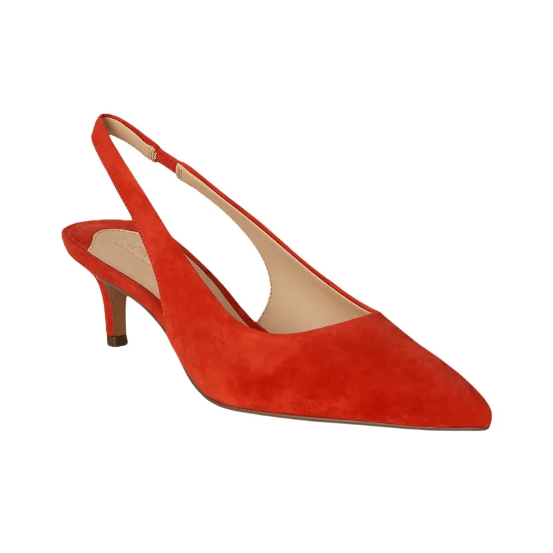 LAUREN RALPH LAUREN Lolah II Slim Heel High Heels 5cm Women's Red-2