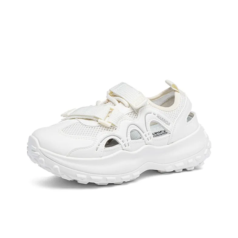 Warrior Odor Resistant Abrasion Resistant River Trekking Shoes Women's Beige-1