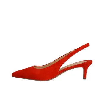LAUREN RALPH LAUREN Lolah II Slim Heel High Heels 5cm Women's Red