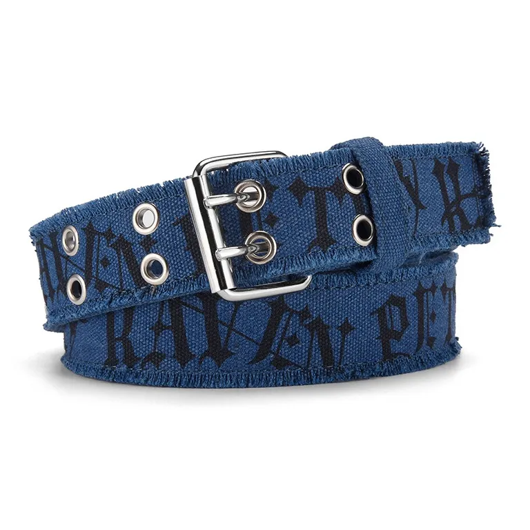 PISHUSHU Canvas Belt Men's Width 4cm-4