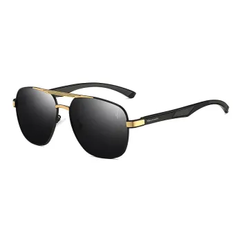 Maserati Metal Aviator Sunglasses Unisex