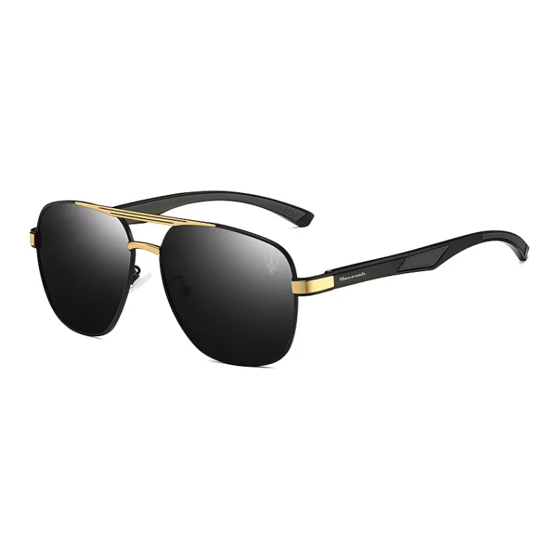 Maserati Metal Aviator Sunglasses Unisex-0