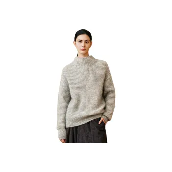 INSUN Knitwear Women's Light Gray