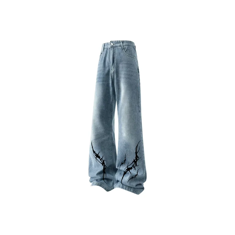 FONDLOOK Jeans Unisex-12