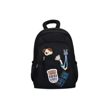 Vack Nylon Backpack Unisex Multicolor