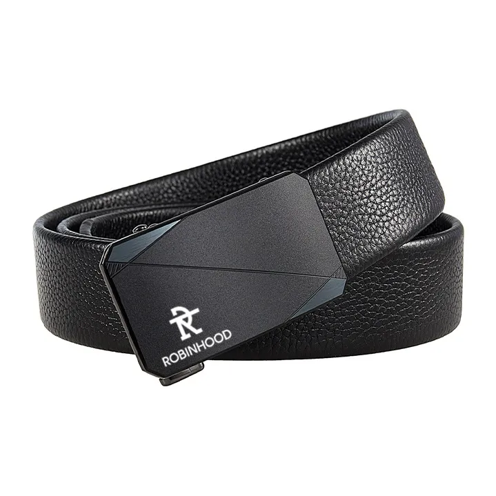 ROBINHOOD Top Grain Cow Leather Belts Men's Width 3.5CM-1