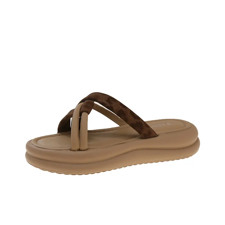 WUJI Rubber Sole Slip Resistant Abrasion Resistant Slide Slippers Women's-13