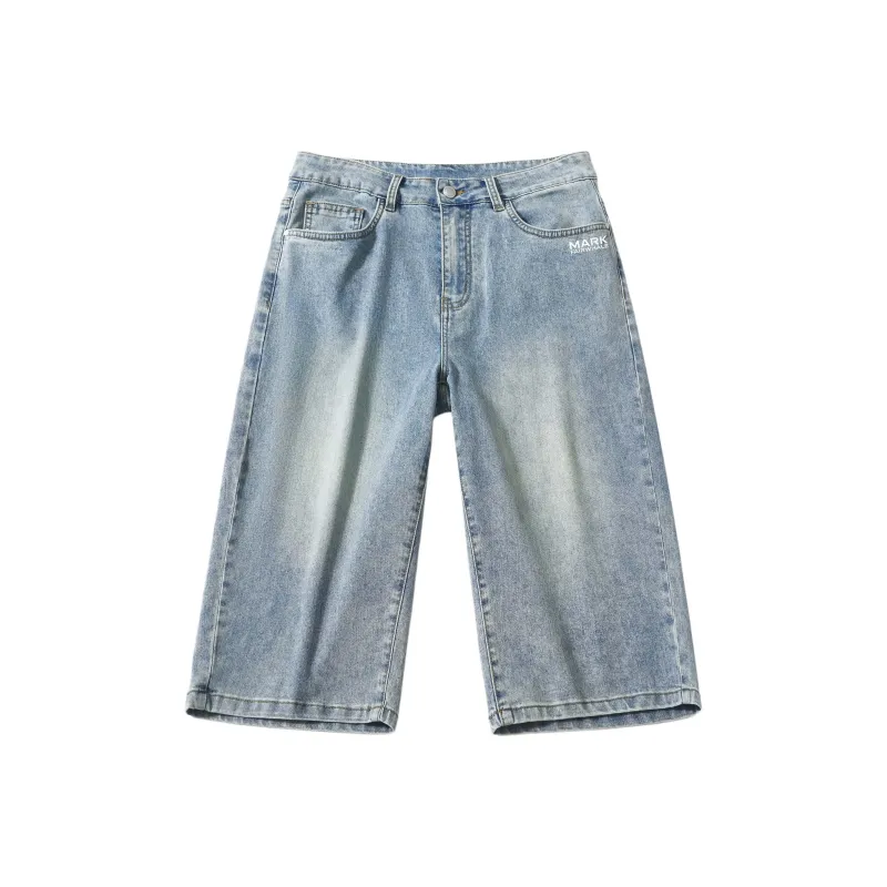 FAIRWHALE Denim Shorts Men-5