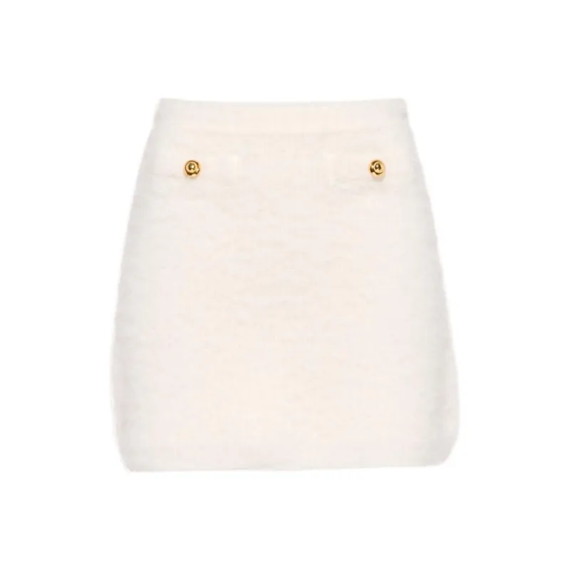 MIU MIU Casual Short Skirts Women's White-0