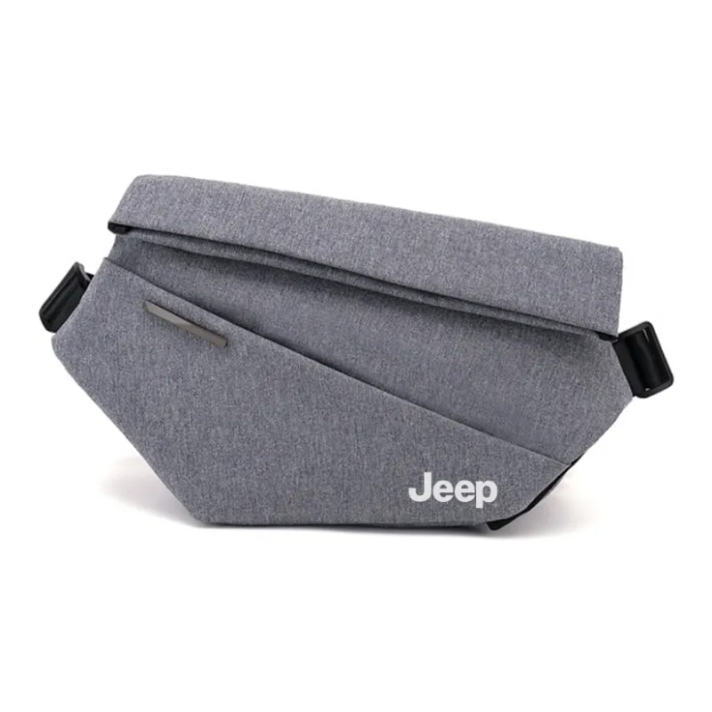 Jeep Fabric Shoulder Bag, Crossbody Bag Unisex Multicolor-3