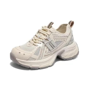 BELLE Low Top Chunky Sneakers Women's Beige