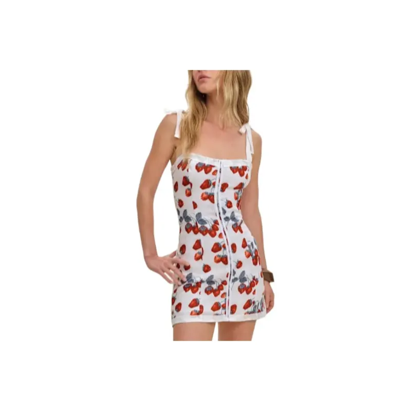 REFORMATION Dion Dress Slip Dress Women's-0