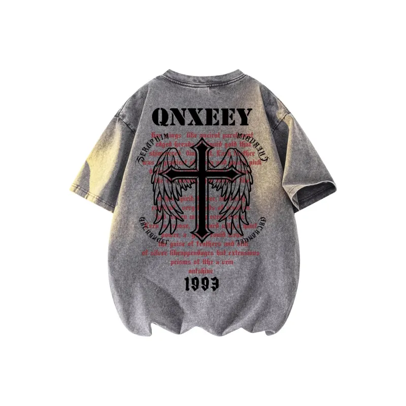 Qnxeey T Shirts Unisex-6