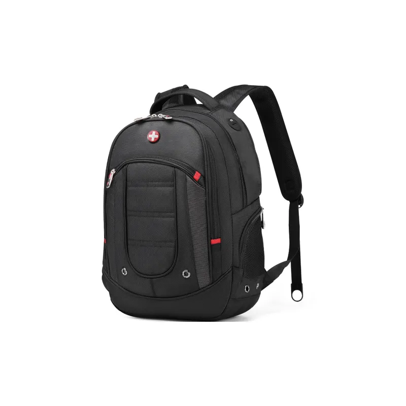 CROSSGEAR Fabric Backpack Unisex Black-1
