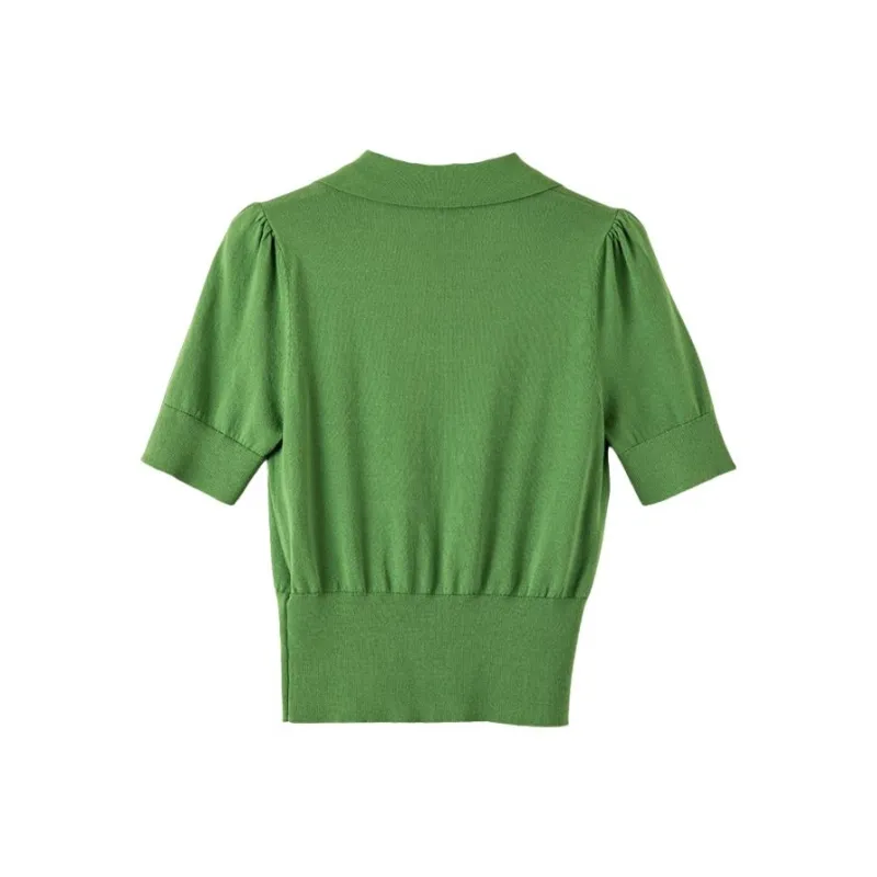 Late White Knitwear Women's Green-1