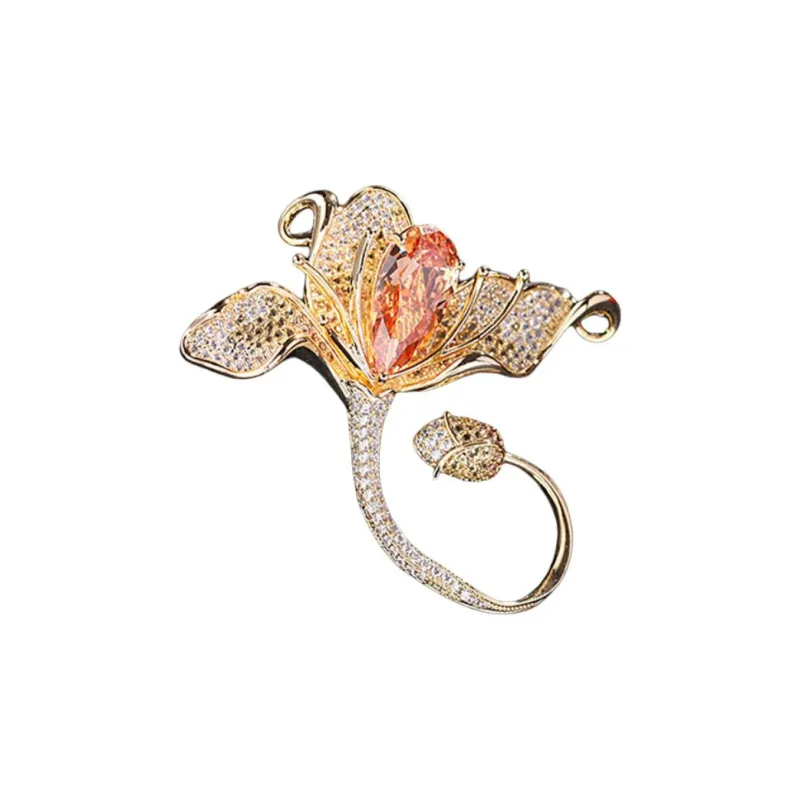 Yamaichi Maru High Quality Eco Friendly Copper · Electroplated Brooches Women's-2