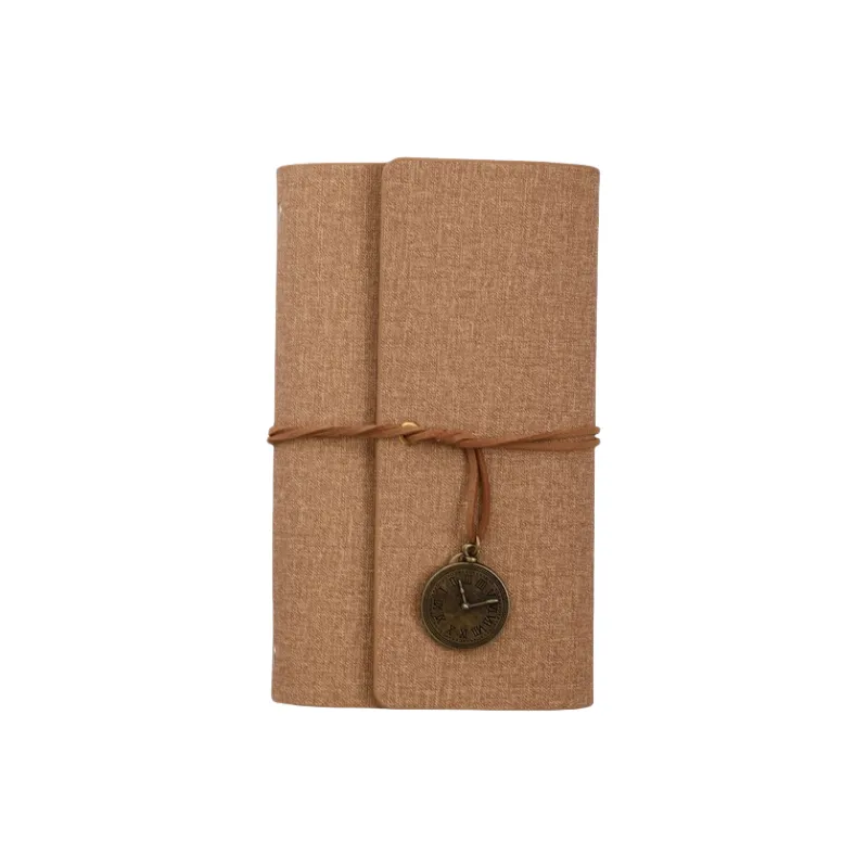 XIAOKOUTU A6 Loose Leaf Lace Up Creative Vintage Planners-10