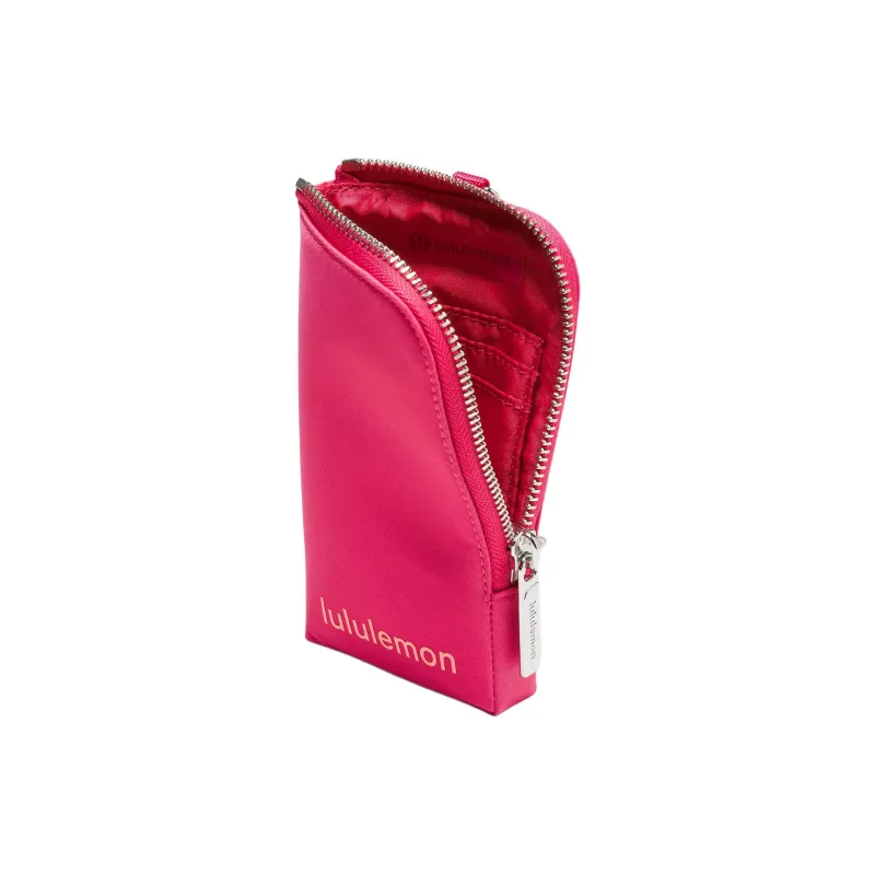 Lululemon Recycled Polyester Wallet Women's Raspberry Sauce & Pink-2