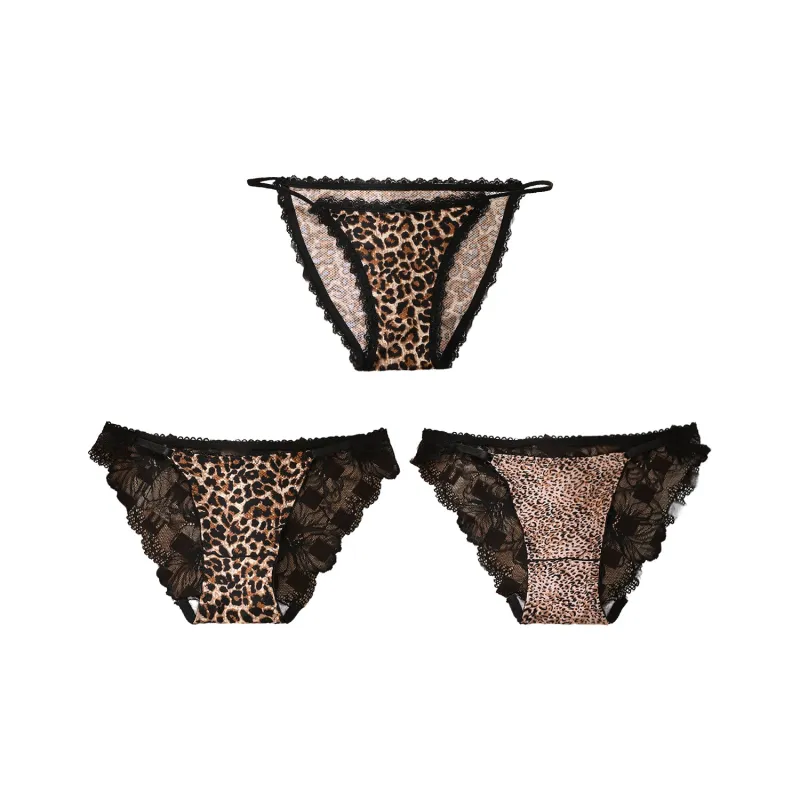 Flowers In Water Underpants Women's 3 Pack-0