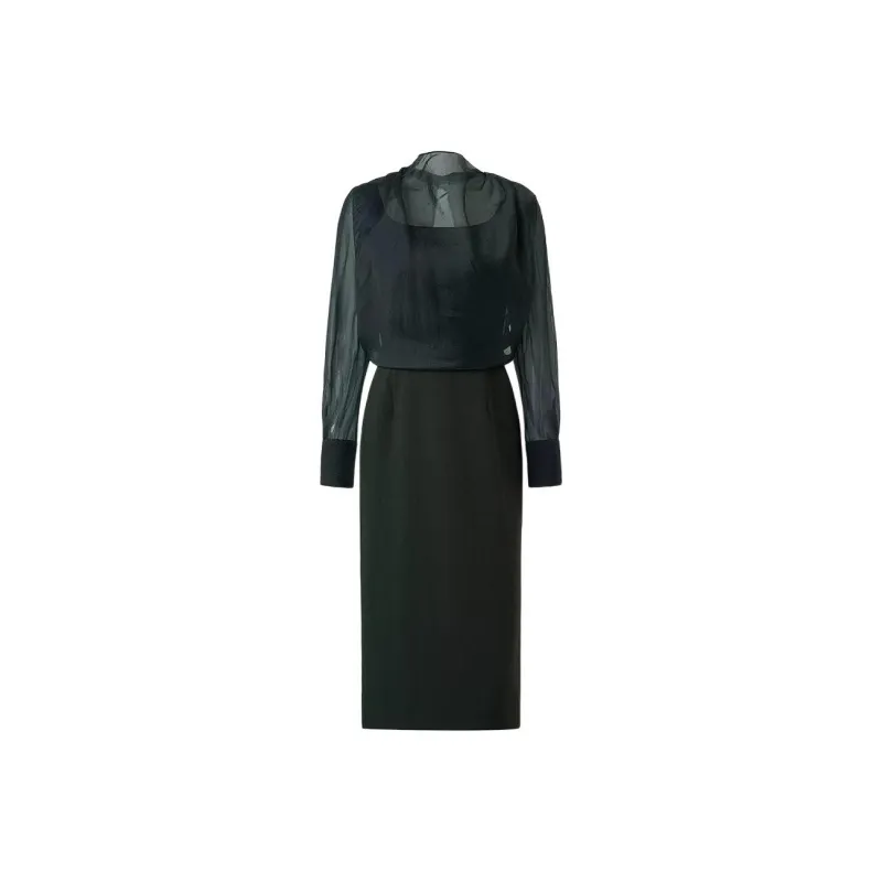 INSUN Long Sleeved Dress Women's-1