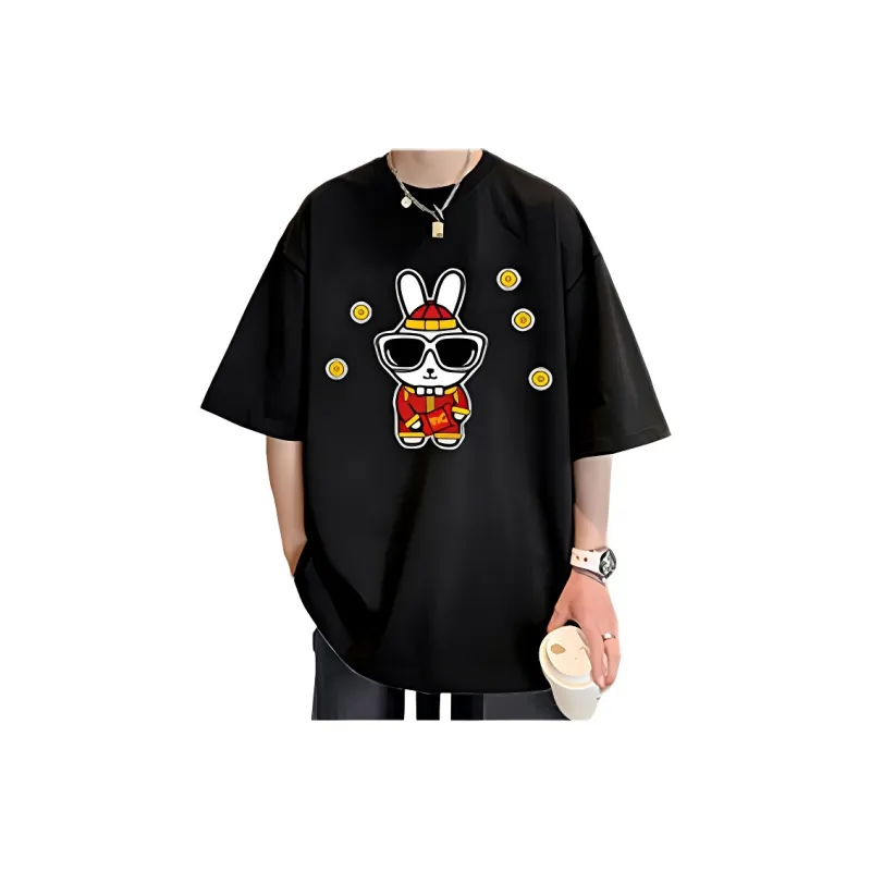 Wooden Rabbit T Shirts Unisex-2