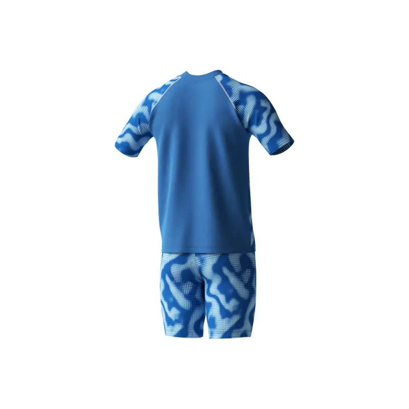 XTEP Swimsuit Set Men's Gray Green-1