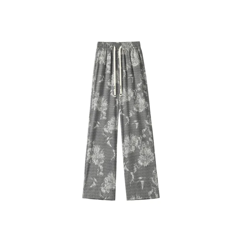 IN'S Casual Pants Unisex Gray-0