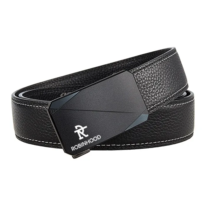 ROBINHOOD Top Grain Cow Leather Belts Men's Width 3.5CM-6