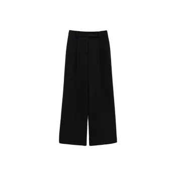 INSUN Suit Trousers Women's Navy Blue