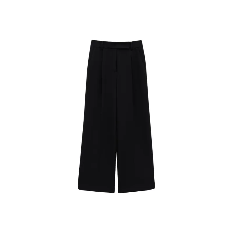 INSUN Suit Trousers Women's Navy Blue-0