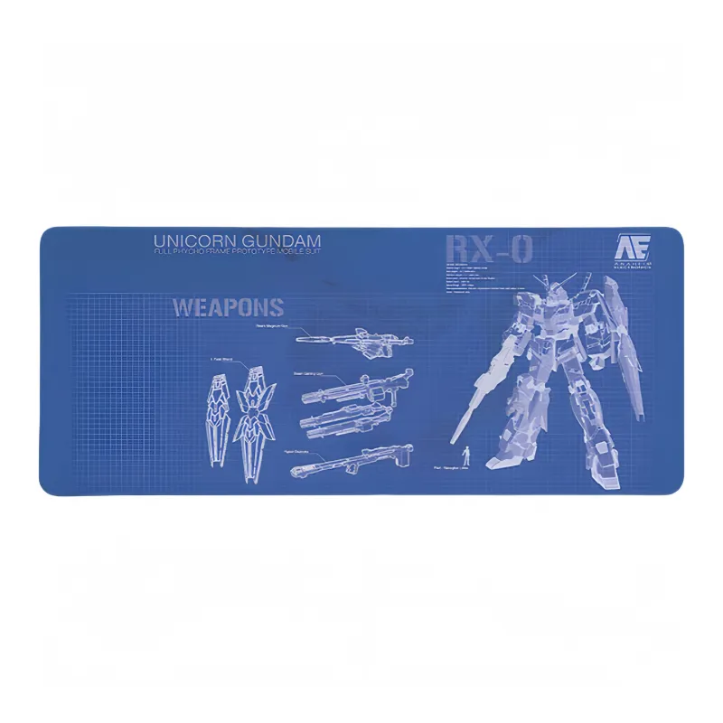 DANYIN Gundam Extra Large Computer Keyboard Desktop Cushion Anime Gaming Mouse Pads-30