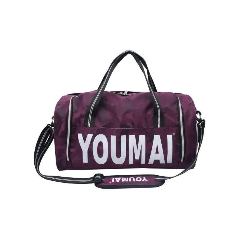 MTribe Nylon Travel Bag Unisex Khaki/Purple/Pink/Black/Red-7