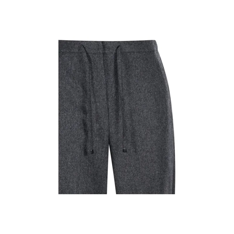 'S MAX MARA Floria Drawstring Wide Leg Pants-4