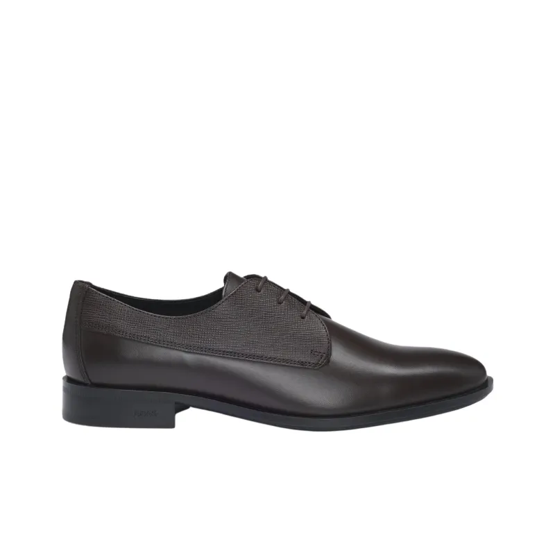 HUGO BOSS Dress Shoes Men's Dark Brown-1