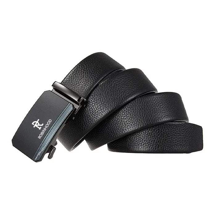 ROBINHOOD Top Grain Cow Leather Belts Men's Width 3.5CM-2