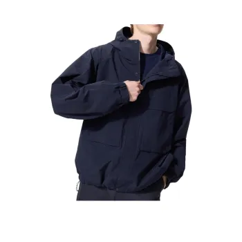 UNIQLO Jackets Unisex Navy Blue