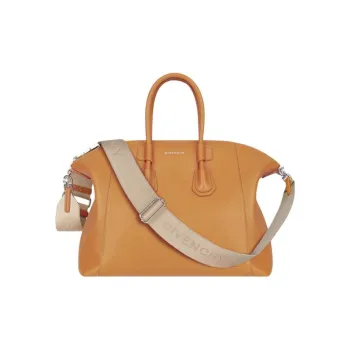GIVENCHY Antigona Smooth Calf Leather Sports Bag Shoulder Bag Crossbody Bag Handbag Women's Pumpkin Orange