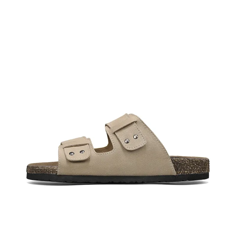 BBMTR Slide Slippers Men Sand/Gray/Camel-0
