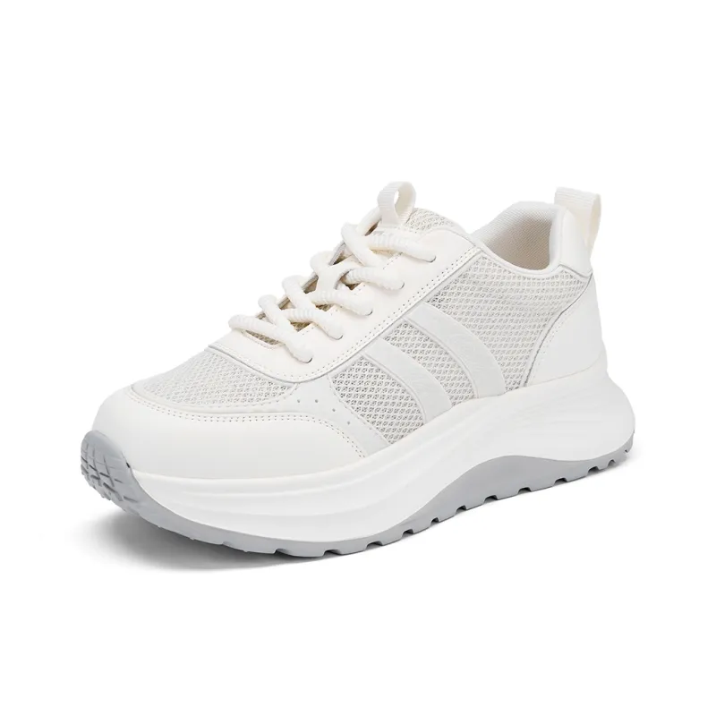 Hotwind Height Increasing Lightweight Low Top Casual Shoes Women's-1