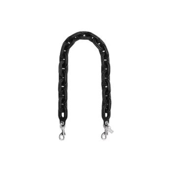 COACH Leather Bag Strap Women's Black
