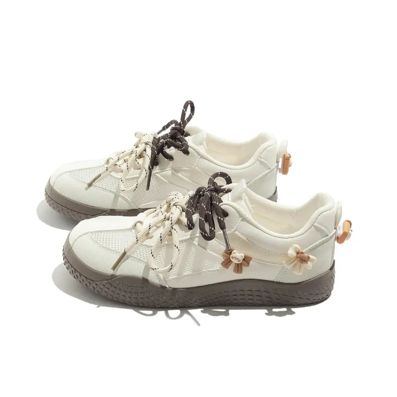 MEAKKEA Breathable And Lightweight Low Top Skateboard Shoes Women's Pink-10