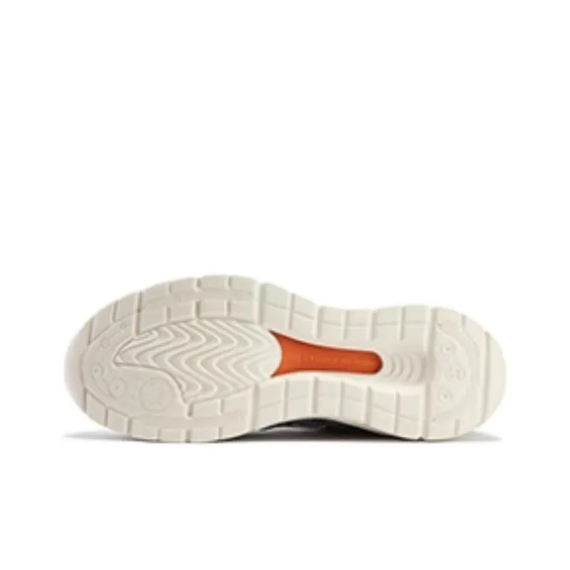 361° Abrasion Resistant Low Top Running Shoes Men's White Gray-3