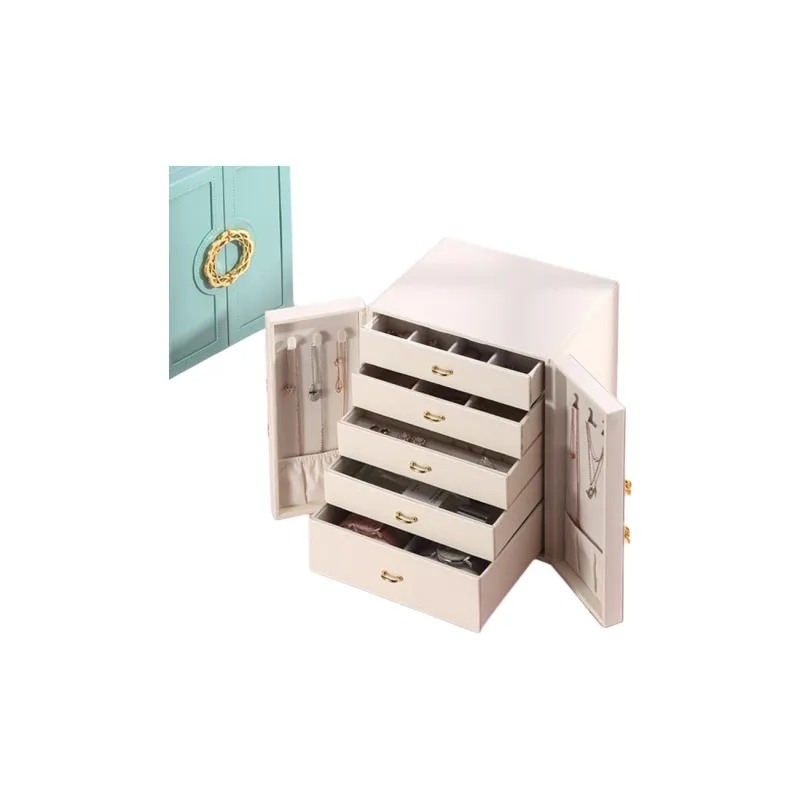 THE THREE SHEEP Large Capacity Necklace Storage Box-1