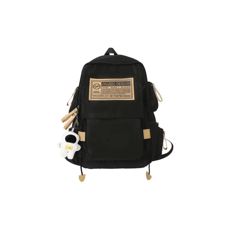 Wolfhorse Nylon Backpack Regular Unisex Green/Black/Blue/White/Red-7