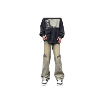 Extreme turbo Jeans Unisex Yellow Mud