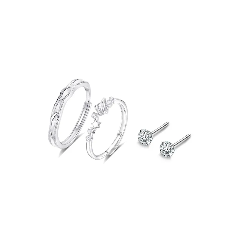 TRUE ME 999 Fine Silver Rings Unisex-0