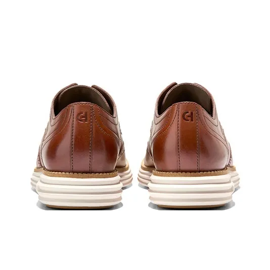 COLE HAAN Dress Shoes Men's Shiny Brown Box-4
