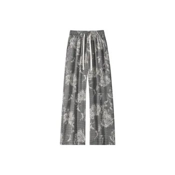 XIXN Casual Pants Unisex Gray