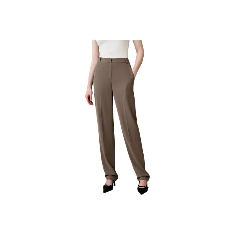 INSUN Suit Trousers Women's Dark Coffee-1