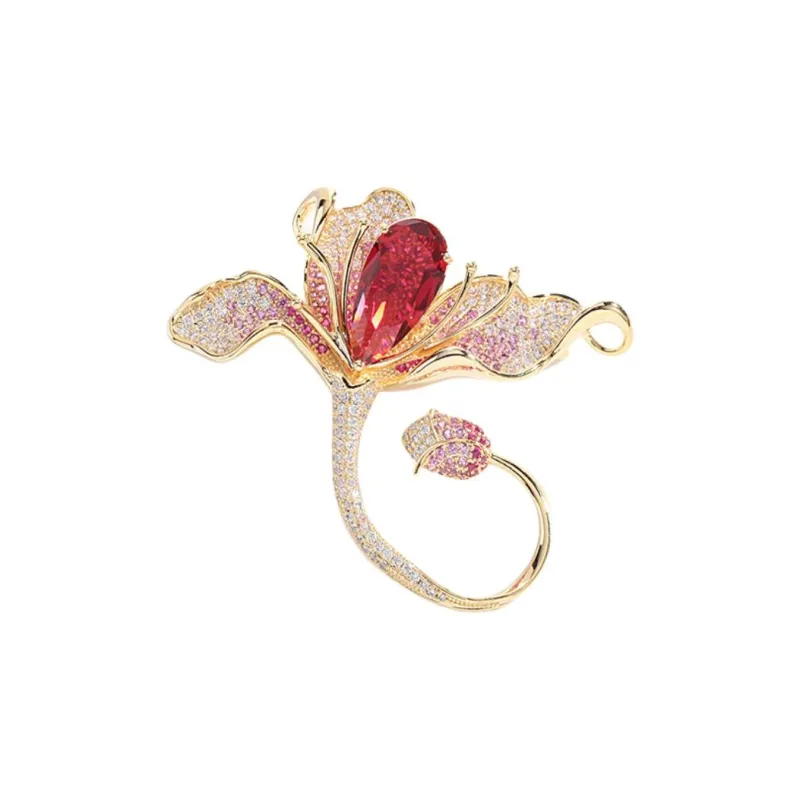 Yamaichi Maru High Quality Eco Friendly Copper · Electroplated Brooches Women's-0